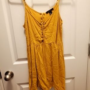 Yellow Short Dress